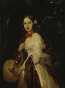 マリア・アルカディエフナ・ストリーピナ・ベック1819-1889、1839 作： Pimen Nikitich Orlov