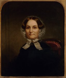 ルーシー・ヘイル・スタージスの肖像、1867年頃（キャンバスに油彩） 作： Pine Theodore