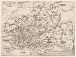 ローマの素晴らしさの鏡: 古代ローマの計画、16 世紀., 16 世紀. 作： Pirro Ligorio