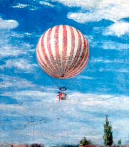 バルーン、1878 作： Pál Szinyei Merse