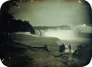 ナイアガラの滝、1853年 作： Platt D. Babbitt