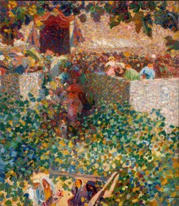 ヴィレッジ・フェスティバル、1912～1913年。 作： Plinio Nomellini