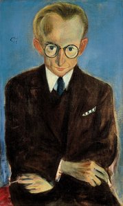 ポール・フェクターの肖像 1880～1958 年、1925 年。 作： Pol Cassel