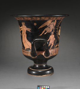 Lucanian Calyx-Krater、紀元前400年頃 作： Policoro Painter