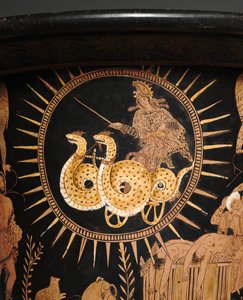 ルカニアのカリックス-クラテール、紀元前400年頃 作： Policoro Painter