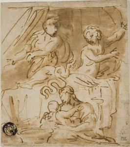 アレクサンダーの誕生 作： Polidoro da Caravaggio