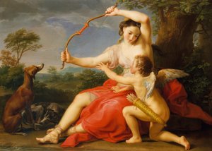 ダイアナとキューピッド、1761。
