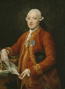 ドンホセモニーノイレドンド、フロリダブランカ伯爵、1776年頃 作： Pompeo Girolamo Batoni