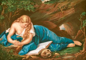 メアリーマグダレン 作： Pompeo Girolamo Batoni
