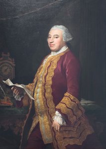 ニッコロ・ソデリーニ伯爵の肖像 作： Pompeo Girolamo Batoni