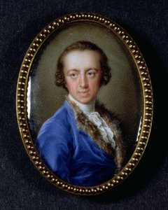 ホレス・ウォルポールの肖像、（1717-97） 作： Pompeo Girolamo Batoni
