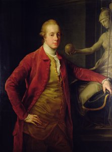 リチャード・キャベンディッシュ卿の肖像 作： Pompeo Girolamo Batoni