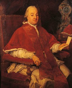 教皇ピウス6世の肖像（ジャンナンジェロ・ブラスキ、チェゼーナ 作： Pompeo Girolamo Batoni