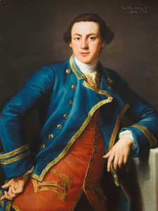 ジョンアーミーテージ卿の肖像 作： Pompeo Girolamo Batoni