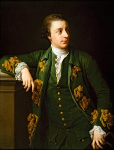 ジョン・スミス卿の肖像 作： Pompeo Girolamo Batoni