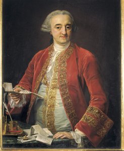 RHODA, Manuel Rhoda e Arrieta, marcas de (1706-1782). político espanhol (óleo sobre tela) 作： Pompeo Girolamo Batoni