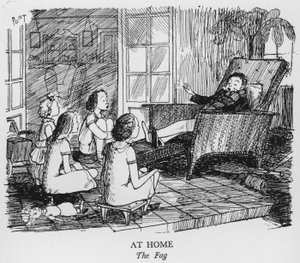 At Home, The Fag (litho) 作： Pont
