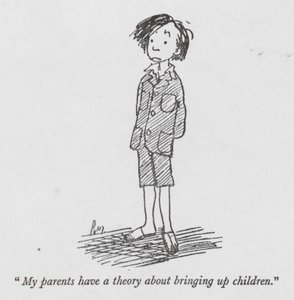 「両親の子育て論」（リトグラフ）