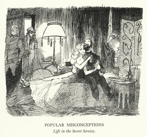 よくある誤解、シークレットサービスでの生活 (litho) 作： Pont (1908 40)