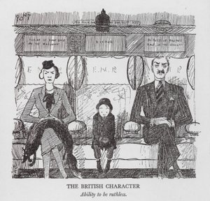 英国人気質、冷酷な能力（リトグラフ） 作： Pont (1908 40)
