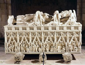 ピーター1世の墓（1320-67）ポルトガル王 作： Portuguese School