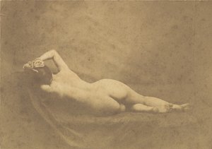 【ヌード】みたいな。 1851年。 作： Possibly by Eugène Durieu.