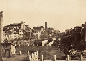 フォーラム、ローマ、1853-56。