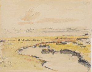 ディルネスの牧草地 作： Poul S. Christiansen