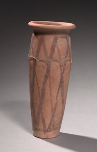 波線が入ったジャー、紀元前4000年から3000年