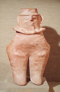 擬人化された花瓶、グメルニッツァ文明、紀元前2500～2000年（陶製 作： Prehistoric Prehistoric