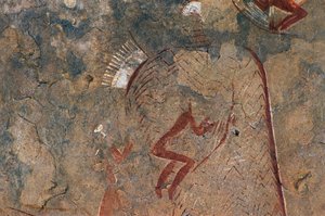 人間像（洞窟壁画 作： Prehistoric Prehistoric