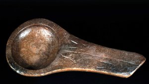 ラスコーのマグダラ人のランプ - サン＝ジェルマン＝アン＝レー古代美術博物館