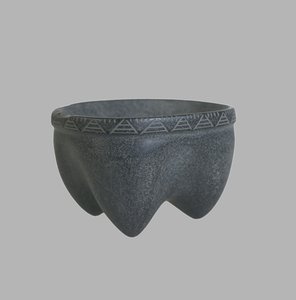モルタル、紀元前4500〜3000年 作： Prehistoric Russian Culture