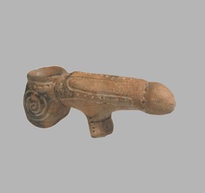ファルス、紀元前4500〜3000年 作： Prehistoric Russian Culture