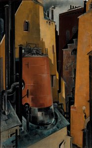 産業、カリフォルニア州。 1923年。 作： Preston Dickinson
