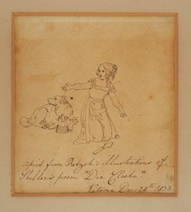 ヴィクトリア王女のスケッチ 作： Princess Royal (1840 1901) Victoria