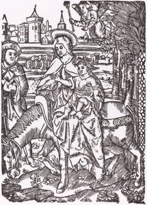 エジプトへの逃避 作： Probably French 16th Century