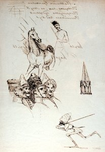 ロシア人の研究、c1823-1870 作： Prosper Merimee