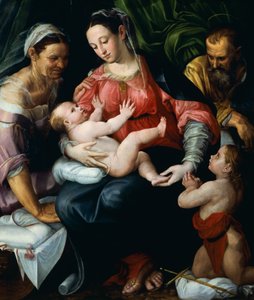 プロスペロー・フォンタナ（1512-1597）の「聖家族」。