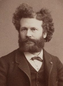 カミーユ・フラマリオンの肖像 1842-1925, 1884. 作： Prudent René Patrice Dagron