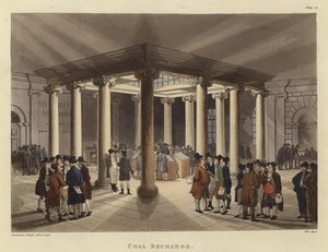 石炭交換 作： Pugin and Rowlandson