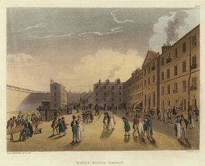 キングスベンチ刑務所 作： Pugin and Rowlandson