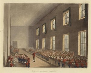 ミリタリーカレッジ 作： Pugin and Rowlandson