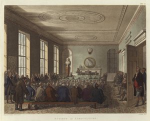 農業学会 作： Pugin and Rowlandson
