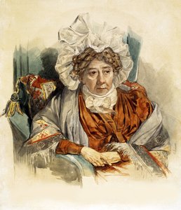ナタリア・キリロヴナ・ザグリアスカヤの肖像画（彼女のコンテスラズモフスカヤ） 作： Pyotr Fyodorovich Sokolov