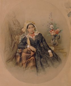 男爵夫人イリアニアイヴァノフナクロトフォンユルゲンスブルクの肖像、1845 作： Pyotr Fyodorovich Sokolov