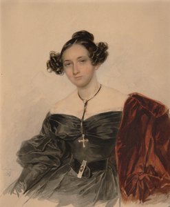 Countess Nadezhda Ivanovna Golitsyna 1796-1868、néeCountess Kutaysova、1832年の肖像