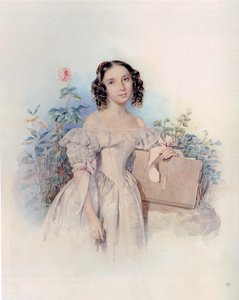 ヘッセンビロンフォンカーランド王女の肖像、1818-1843年、1830年代