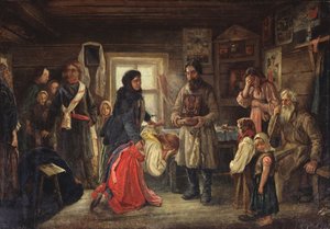 結婚前、1900年代 作： Pyotr Ivanovich Tselebrovski