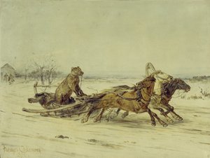 トプティギン将軍、1875年 作： Pyotr Petrovich Sokolov